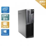Lenovo thinkcentre m92 sff i7 - 8go ram 240go ssd windows 10