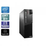 Lenovo thinkcentre m93 sff i5 - 8go ram 500go hdd sans os