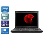 Lenovo thinkpad x201 12, 5  i5 - 8go ram 500go hdd windows 10 - etat du produit : bon tat