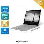 Microsoft surface book 13, 5  i7 gen 6 16go ram 512go ssd windows 10
