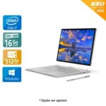 Microsoft surface book 2 13, 5  i7 gen 8 16go ram 512go ssd windows 10