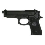 Armes en bois pistolet caoutchouc