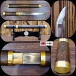 Shinken - katana de coupe kodachi bois de rose