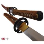 Shinken - katana de coupe katana miyamoto musashi brun