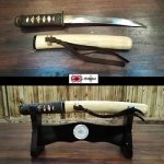 Shinken - katana de coupe tanto saya bois naturel
