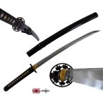 Shinken - katana de coupe wakisashi noir Shinken - katana de coupe wakisashi noir
