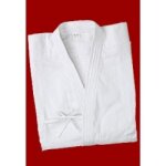 Textiles veste d'aikido blanche