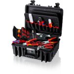 00 21 35 mallette  outils  robust23  lectro  25 pices 370 mm - knipex