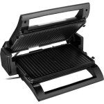 01. 112536. 01. 002 �lectrique barbecue rev�tement anti - adh�sif, voyant lumineux, rabattable noir, ...