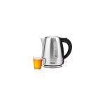 01. 236023. 01. 001 bouilloire en acier inoxydable, contenance: 1 l 2200 w - princess