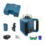 Bosch professional - bosch accessoires - laser rotatif, porte 300 m, avec rcepteur et accessoires 0601061701 ...