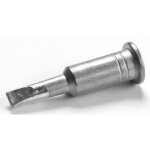 0g132vn panne de fer � souder forme de burin, droite taille de la panne 4. 80 mm contenu 1 pc(s) - ersa ...