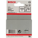 1. 000x agrafes � fil fin type 59, 10, 6 x 0, 72 x 12 mm - 2609200242 - bosch