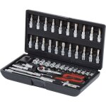 Kstools ? coffret multi - outils 46 pi�ces ? acier chrom� vanadium ? cliquet avec d�verrouillage rapide ...