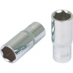 1 / 4' douilles 6 pans chromeplus, longues, 9 / 32' 1 / 4' douilles 6 pans chromeplus, longues, 9 / 32'