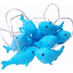 1, 5 m 10 led requin guirlande lumineuse � piles fantastique pour chambre � coucher, chambre de b�b�, ...