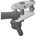 1. 73 / 1 extracteur de rotule universel 65x23 mm