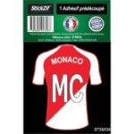 1 autocollant maillot de foot monaco