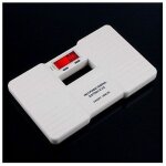 1 balance personnelle num�rique, pr�cise � 100 g, design compact 240 x 150 mm, pour salle de bain et ...