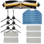 1 ensemble de brosse principale, brosse lat�rale, filtre, chiffon de nettoyage, kit pour aspirateur redmon ...
