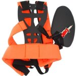 1 harnais d�broussailleuse, bandouli�re double r�glable, sangle d'�paule professionnelle pour d�broussailleuse ...