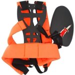 1 harnais d�broussailleuse, bandouli�re double r�glable, sangle �pauli�re professionnelle pour d�broussailleus ...