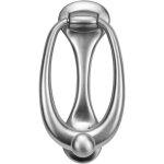 1 heurtoir de porte ovale en alliage de zinc pour porte d'entr�e, d�coration de la maison, heurtoir de ...