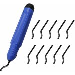 1 jeu outil d'�bavurage, avec 10 morceaux de lames d'�bavurage en metal � lamain, pour imprimantes 3d, ...