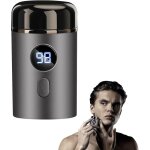 1 mini rasoir �lectrique, portable, rechargeable usb, lavable, pour homme, voyage