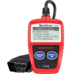 1 outil de diagnostic ms309 can obdii scanner obd2 ? outil d'analyse pour v�rifier le voyant moteur (rouge), ...