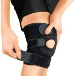 Vurahome - 1 pair orthopedic knee pad knee brace support joint pain relif patella protector adjustable ...