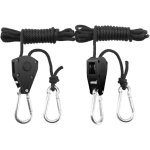 1 paires(2 pi�ces) de cintres � cliquet r�glables de 1 / 8 pouce corde de crochet r�glable sangle � cliquet ...