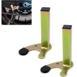 1 paire adaptateur bequille de stand b�quille atelier moto en forme de u support de moto adaptateur de ...