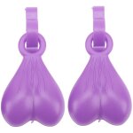 1 paire de charmes pantoufles abs mignons et �l�gants, d�corations de chaussures suspendues pour hommes ...