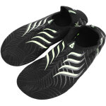 1 paire de chaussons aquatiques respirants �lastiques confortables pour randonn�e camping noir vert taille ...