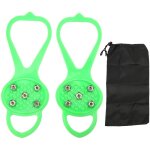 1 paire de crampons 5 pointes antid�rapants pour chaussures, adh�rence solide et durable, couvre - chaussures ...