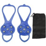 1 paire de crampons antid�rapants � 5 pointes, prise robuste et durable pour chaussures d'escalade hivernale, ...
