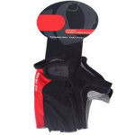 1 paire de gants v�lo mi - doigts respirants antichoc hommes femmes, pour cyclisme fitness ext�rieur ...