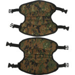 1 paire de genouill�res de p�che sur glace, camouflage, rembourr�es et flexibles pour protection hivernale ...