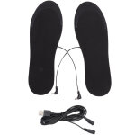 1 paire de semelles chauffantes �lectriques usb, lavables et ajustables pour chauffage complet du pied, ...