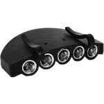 1 pcs casquette lumineuse bord lumi�re mini phare rotatif lampes de poche casquette visi�re torche pour ...