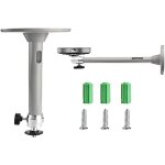 1 pcs support de projecteur plafond support mural de plafond videoprojecteur r�glable support de plafond ...