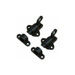 Lucky - 88 - 1 petit verrou �pais pour portes, fen�tres, portail gris argent�