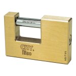 Iseo serrature - 1 pia ce city by iseo pa ne dormant blinda pour cadenas cadenas de volet 50 mm