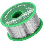 1 pi�ces �tain de soudure 0. 8 mm, �tain sans plomb avec noyau de colophane, �tain � souder avec flux ...