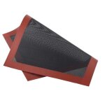1 pi�ce tapis de cuisson lavable en silicone plateau, feuille cuisson r�utilisable fibre de verre, robuste, ...