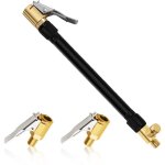 Rhg 1 pi�ce tuyau de gonflage de pneu 30 cm avec 2 embout gonflage pneu voiture tube d'extension de gonfleur ...