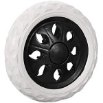 1 roue chaude en eva pour chariot de courses � main, chariot de courses, chariot de voyage et v�lo (noir) ...