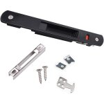 1 serrure porte coulissante, acier inoxydable, alliage de zinc, pour fen�tre et baie vitree