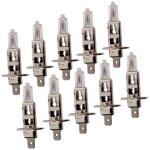 10 ampoules h1 12v 100w 3000k - p14. 5s -